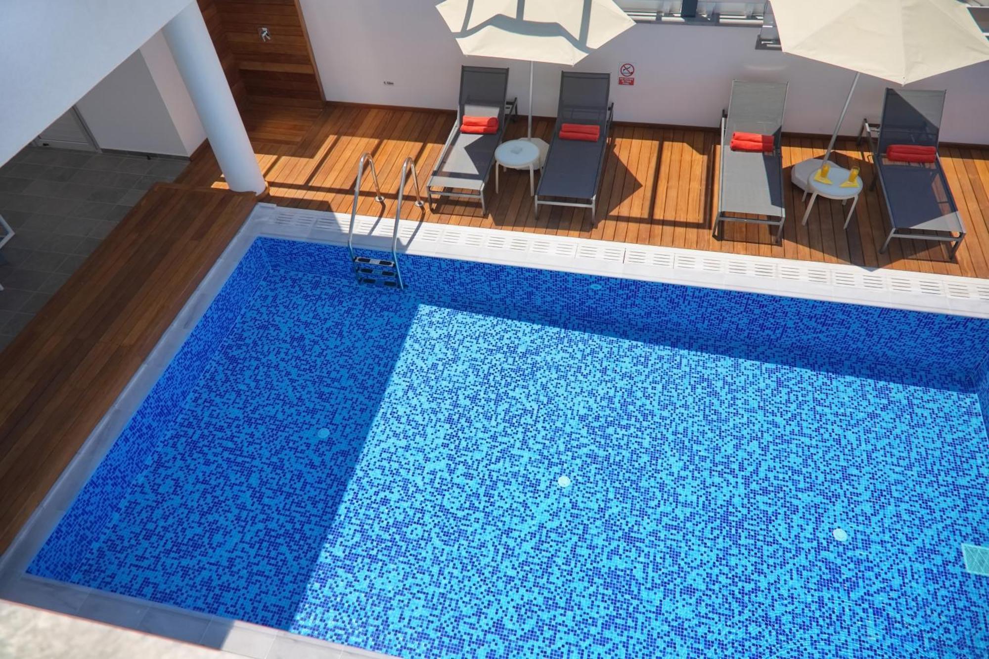 Seaview Luxury Villa Jacuzzi & Pool! 2 Min Beach Protaras Buitenkant foto