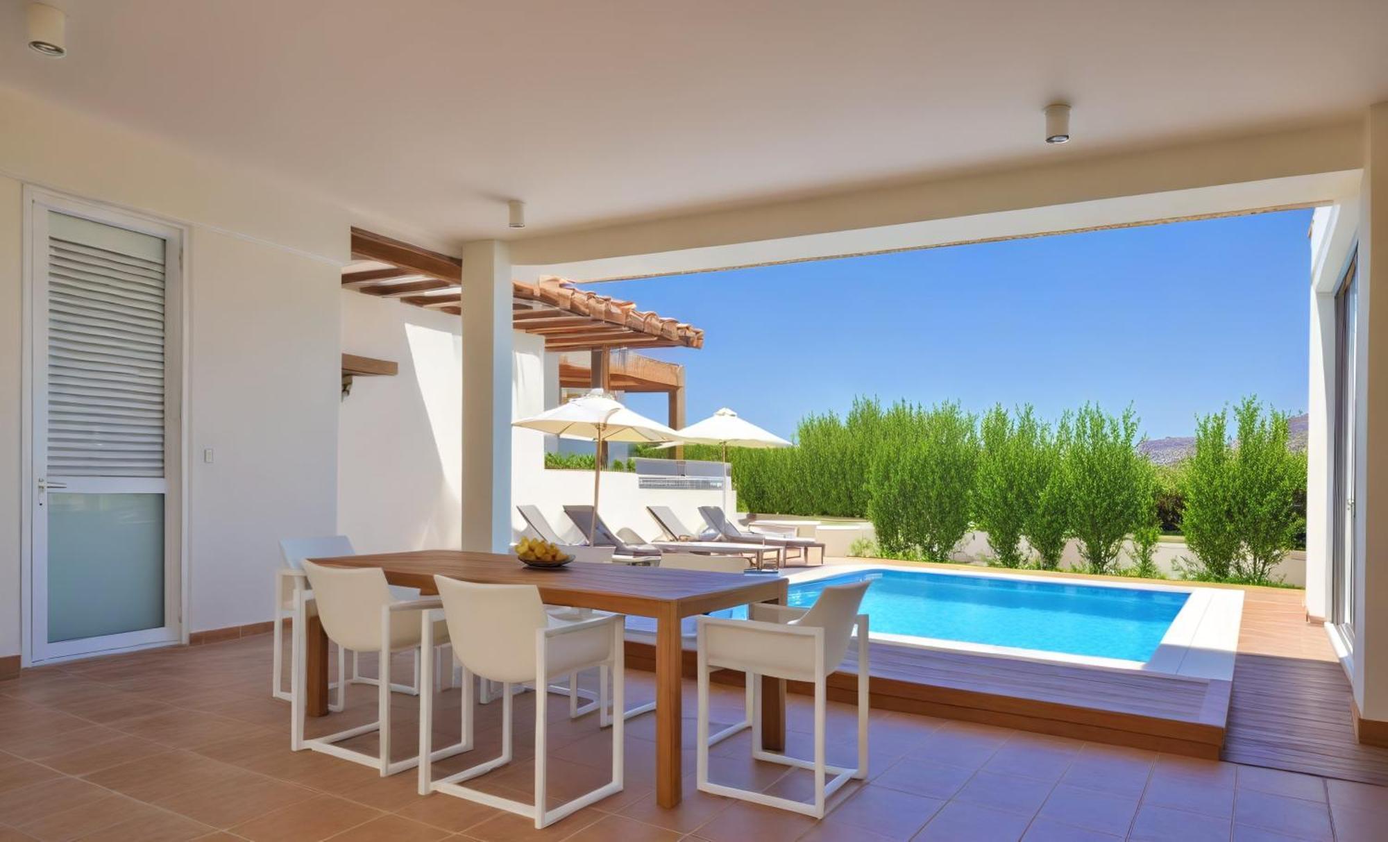 Seaview Luxury Villa Jacuzzi & Pool! 2 Min Beach Protaras Buitenkant foto